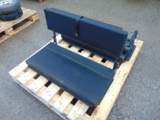 2 x Exmoor Trim Land Rover Defender Fold Down Rear Bench Seats as shown