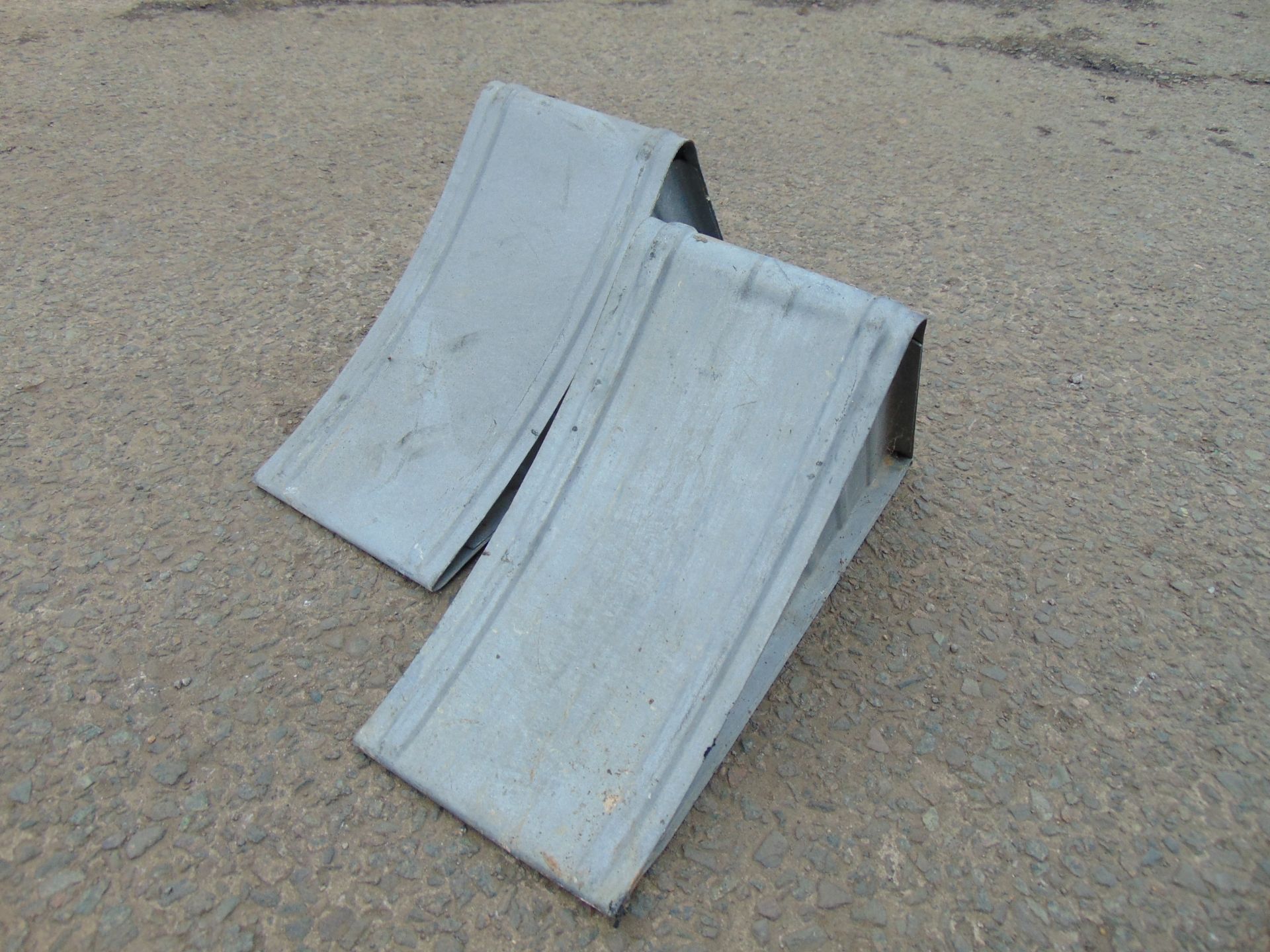 2 x Heavy Duty Wheel Chocks Unissued as shown