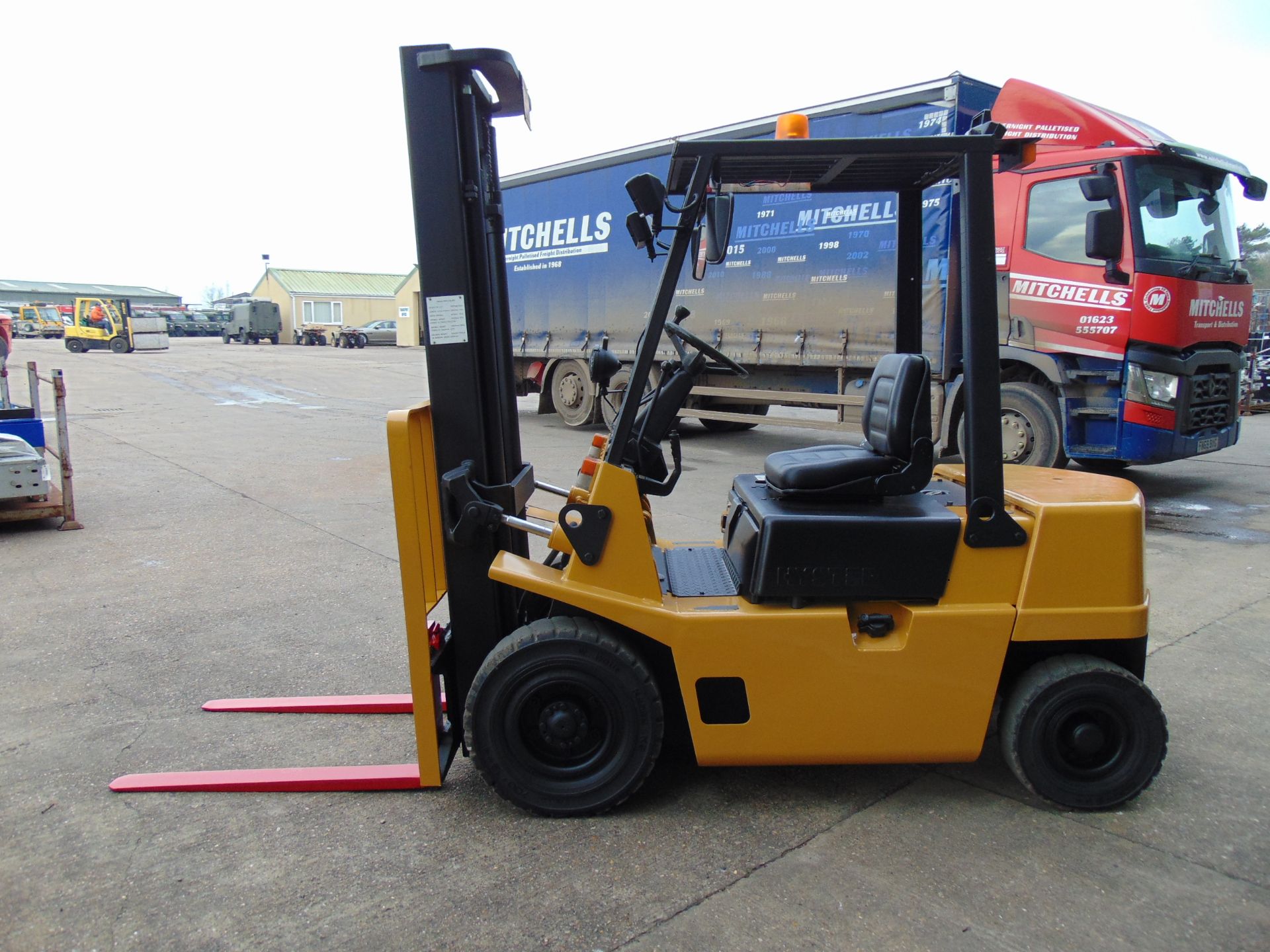 Hyster H2.00XL Counter Balance Diesel Forklift ONLY 4,812 HOURS! - Image 4 of 24