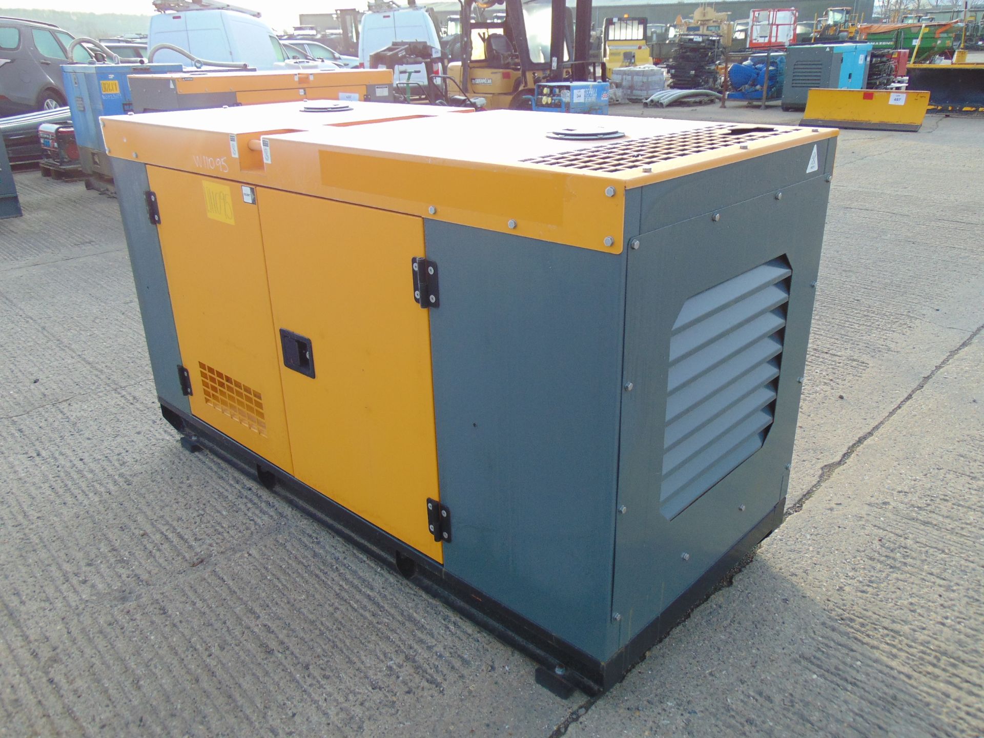 2020 UNISSUED 50 KVA 3 Phase Silent Diesel Generator Set - Image 7 of 17