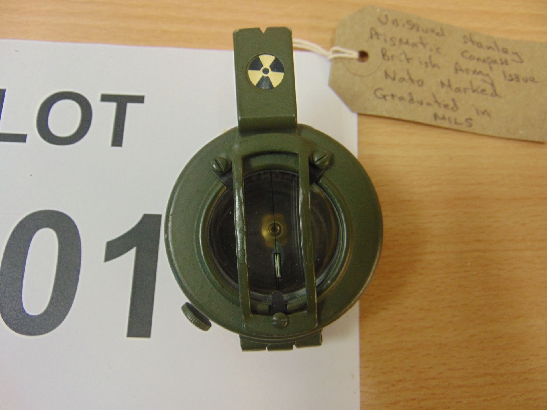 Unissued Stanley Prismatic Compass British Army issue NATO Marked Gradvated in Mils - Bild 2 aus 4
