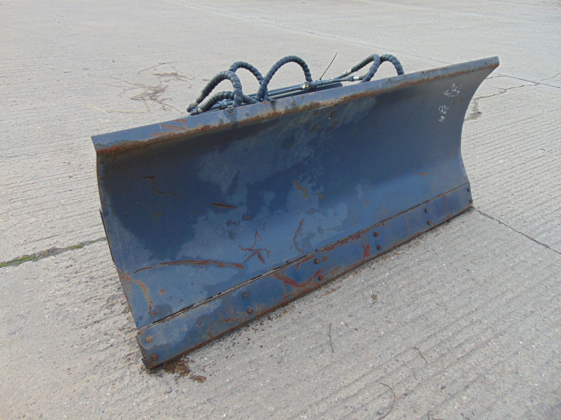 6' Hydraulic Snow Plough Blade for Telehandler, Forklift, Tractor Etc