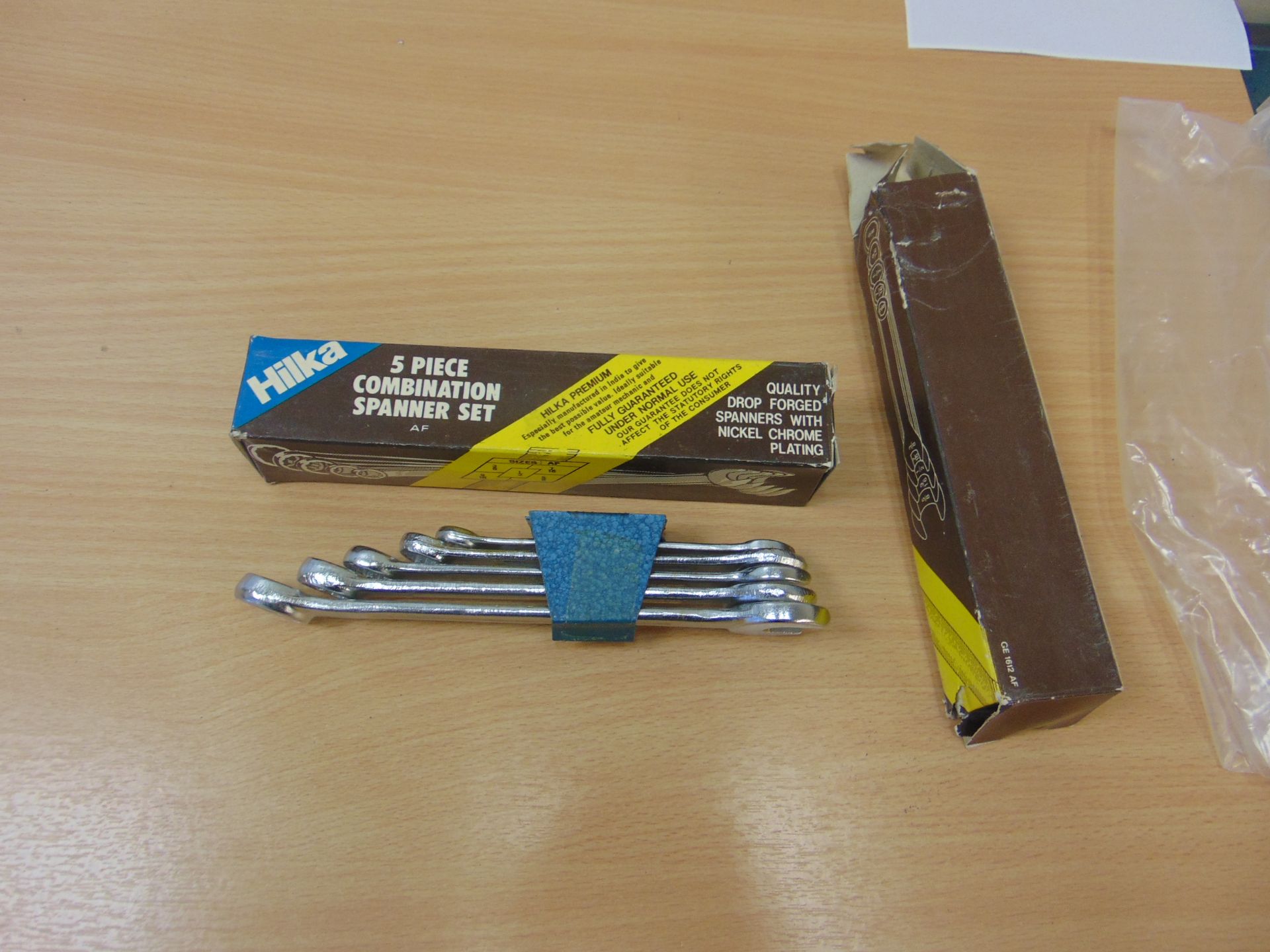 2 x Unissued Hilka 5 Piece Combination Spanner set - Image 3 of 4