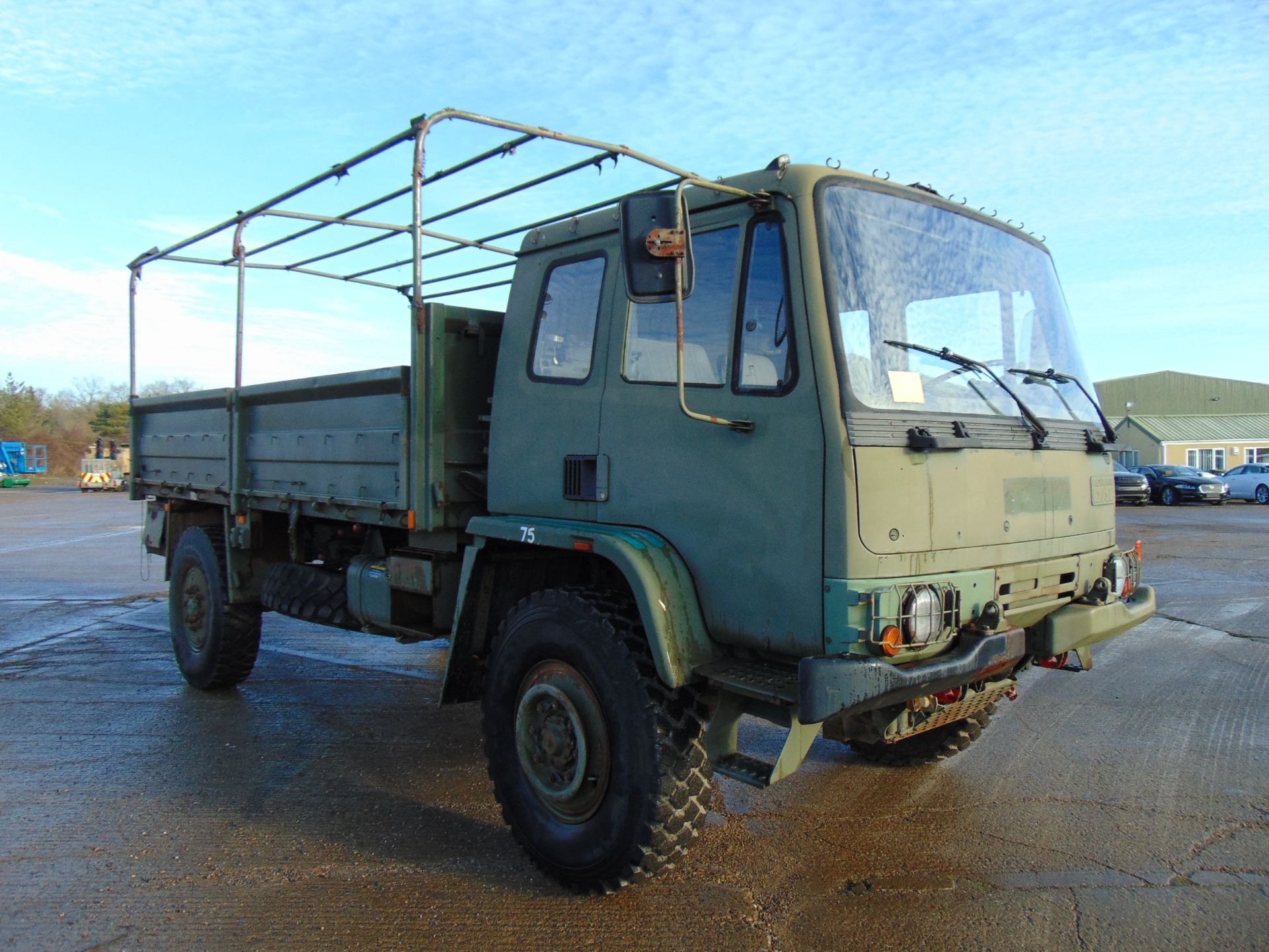 Left Hand Drive Leyland Daf 45/150 4 x 4 fitted with Hydraulic Winch ( operates Front and Rear )