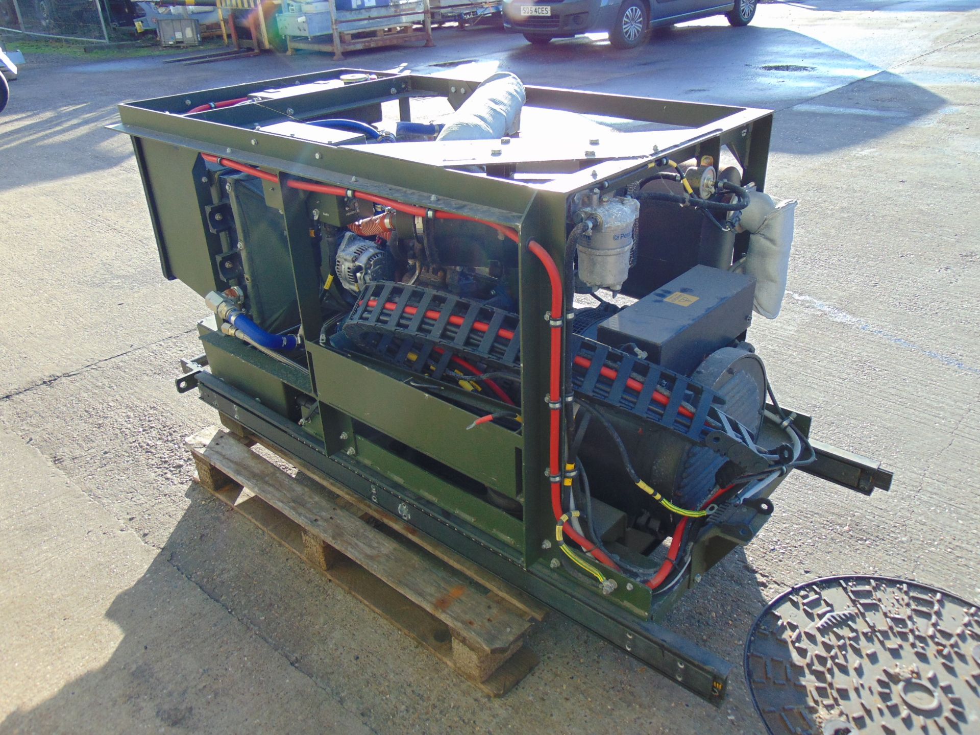 Mecc Alte PE32-1L/2 26 KVA 3 Phase 400V Kubota Diesel Generator ONLY 10 HOURS! - Image 3 of 11