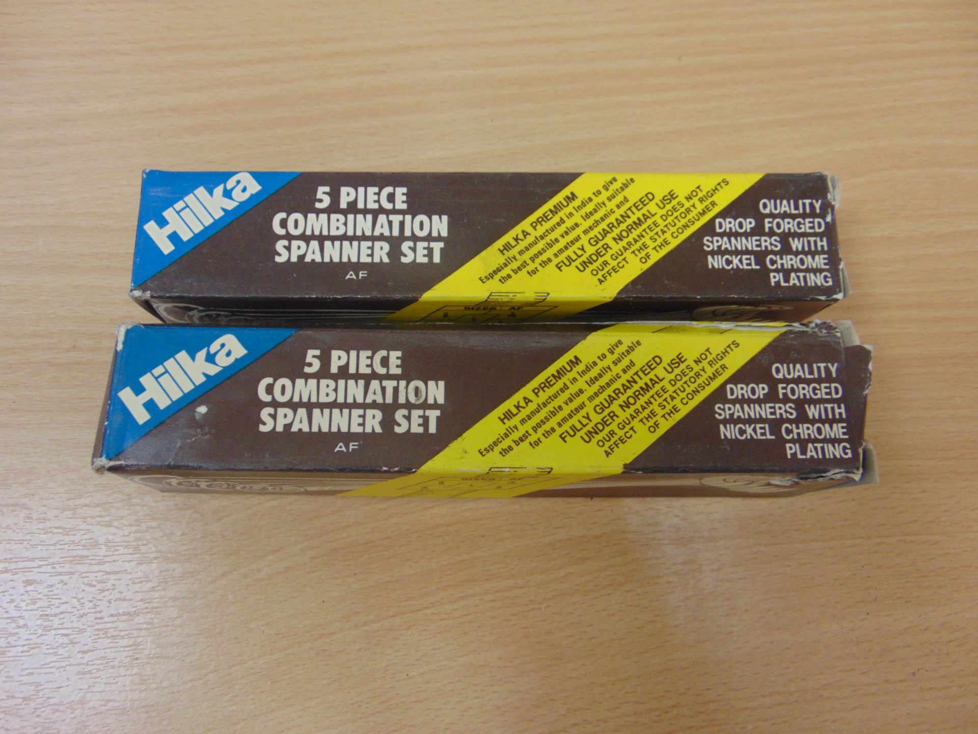 2 x Unissued Hilka 5 Piece Combination Spanner set - Image 4 of 4