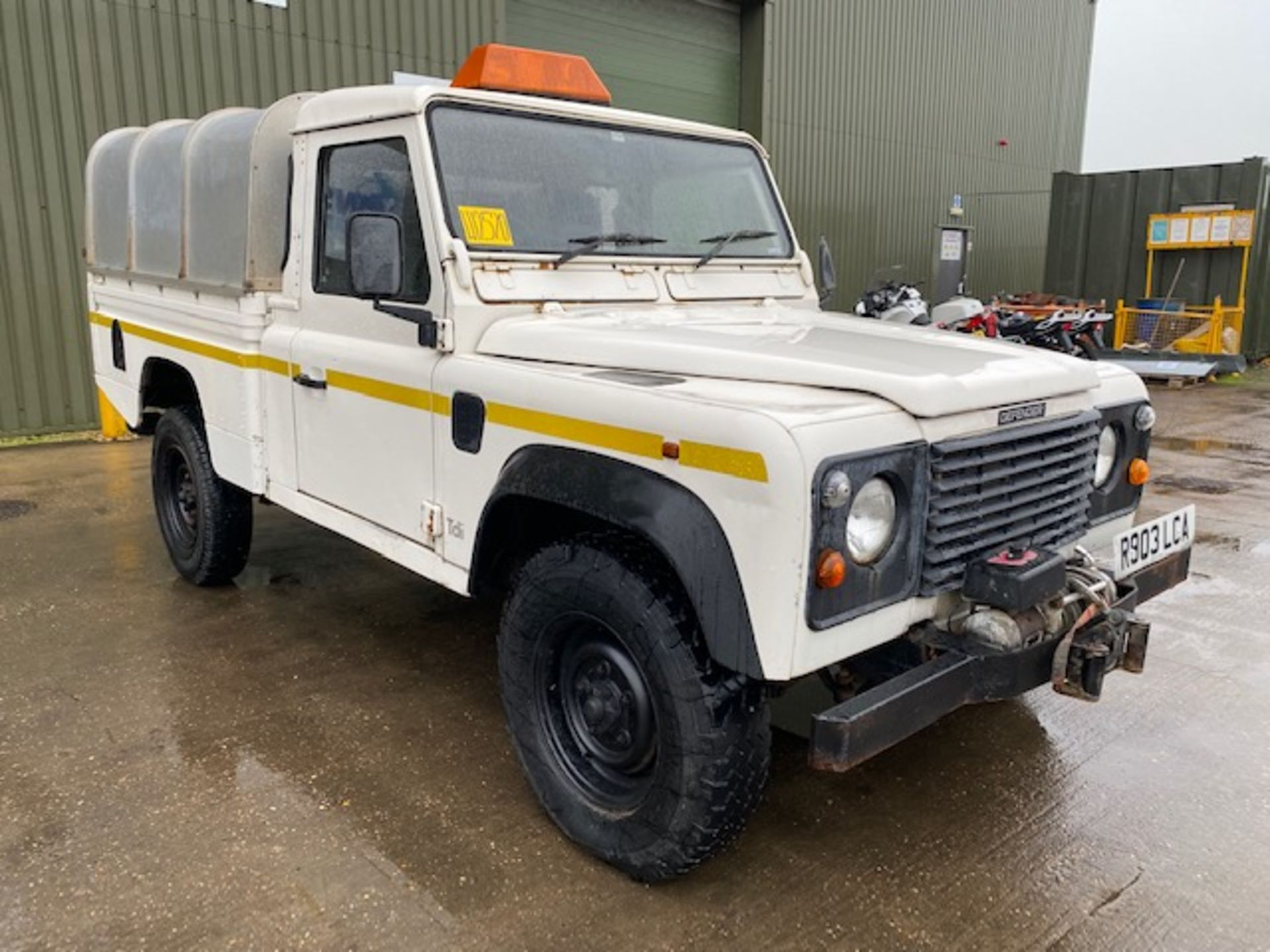 1 Owner Recent Release from UK Council 1998 Land Rover Defender 110 Hi-Capacity Pick Up