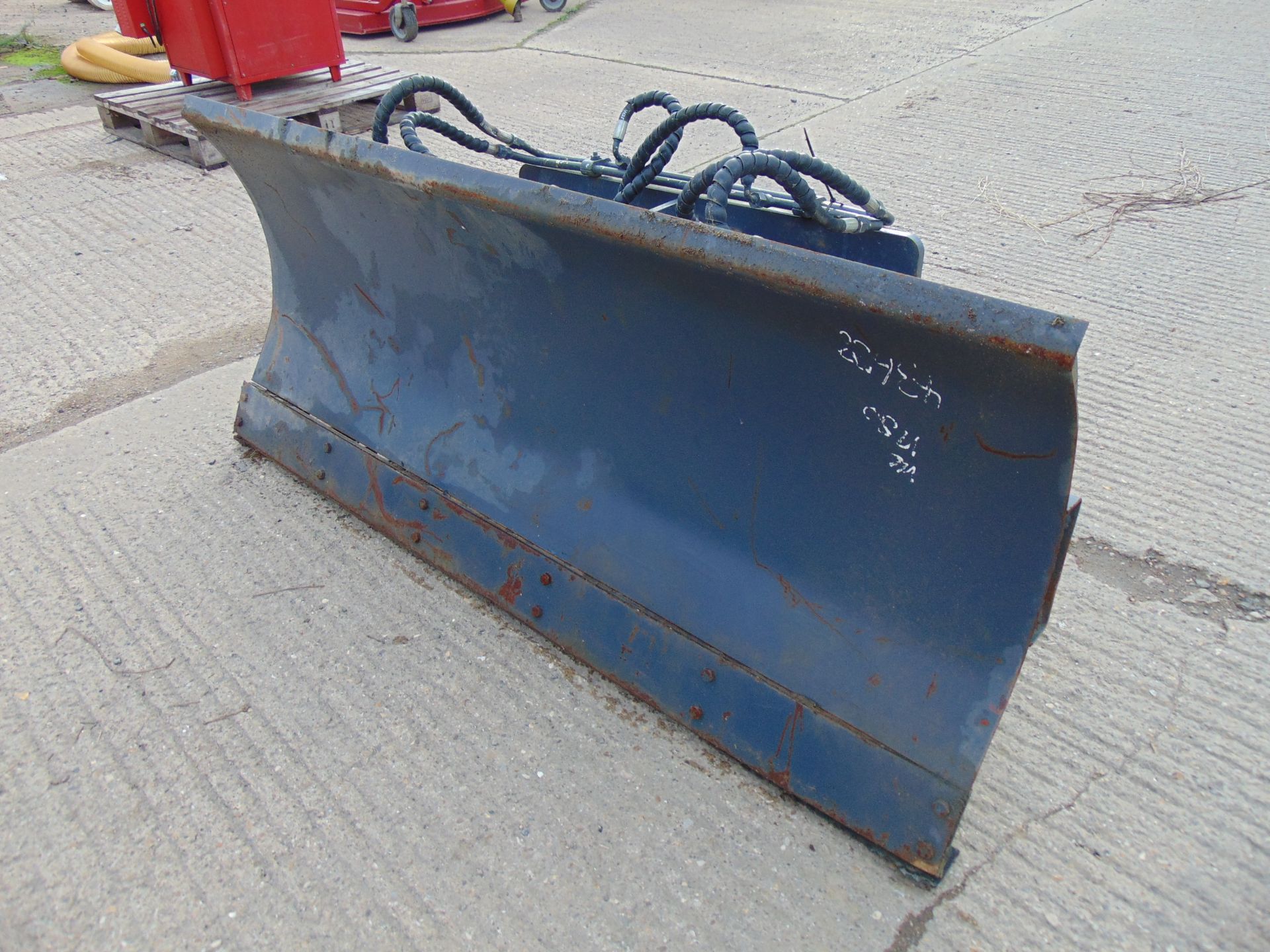 6' Hydraulic Snow Plough Blade for Telehandler, Forklift, Tractor Etc - Image 2 of 7