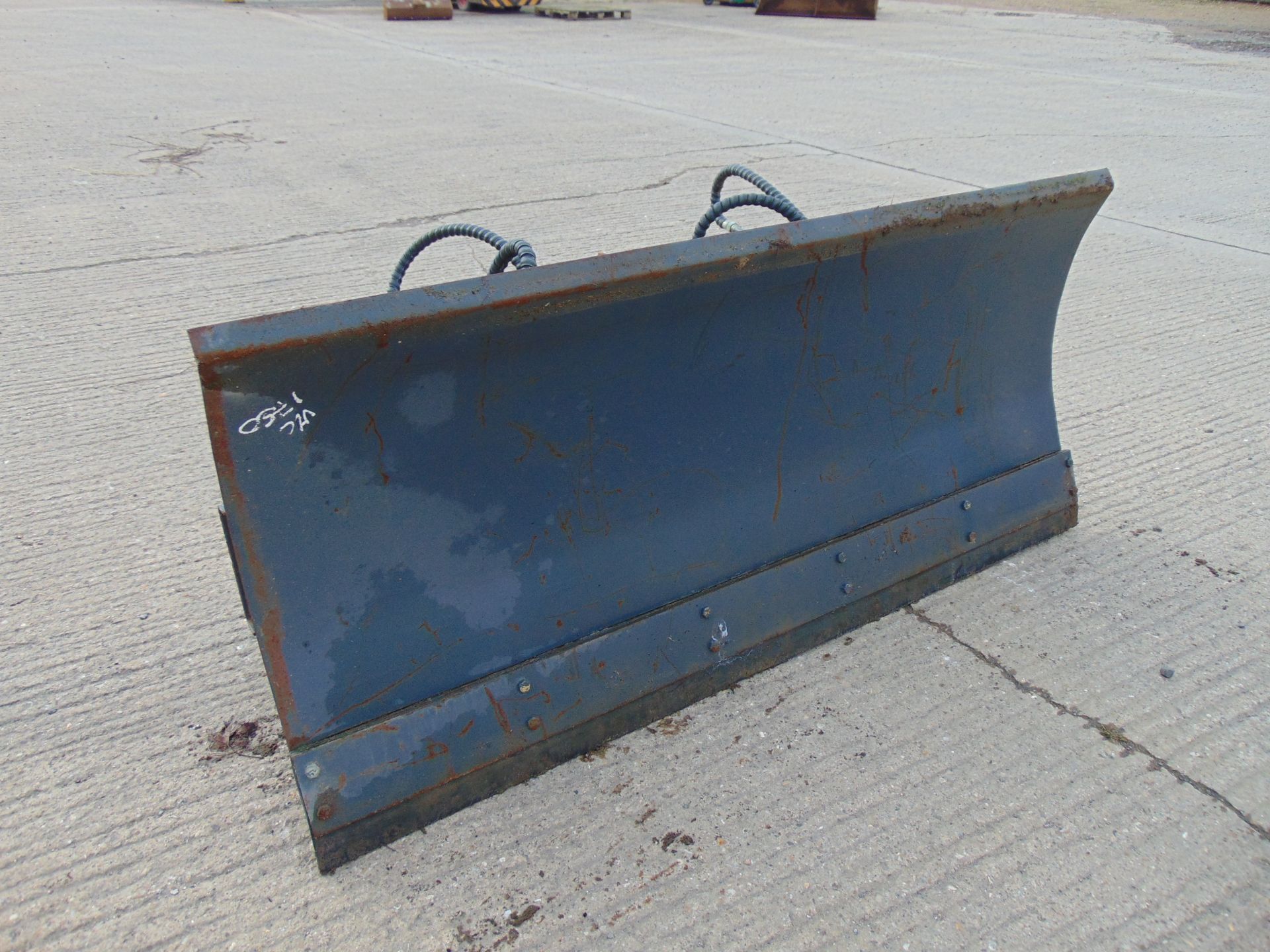 6' Hydraulic Snow Plough Blade for Telehandler, Forklift, Tractor Etc