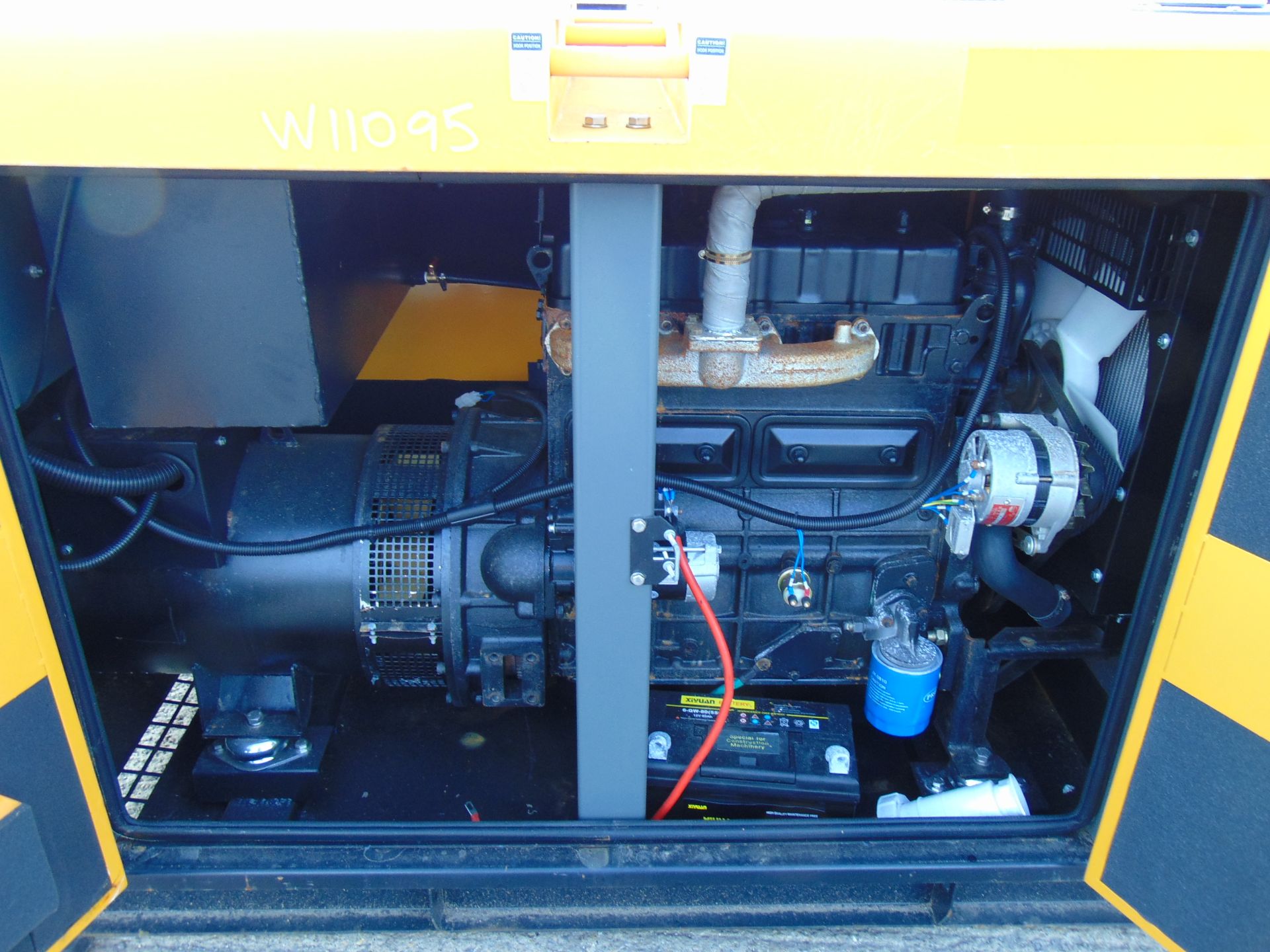 2020 UNISSUED 50 KVA 3 Phase Silent Diesel Generator Set - Image 8 of 17