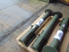 2 x New Unissued 100cms Hydraulic Outrigger Legs c/w Fittings as shown