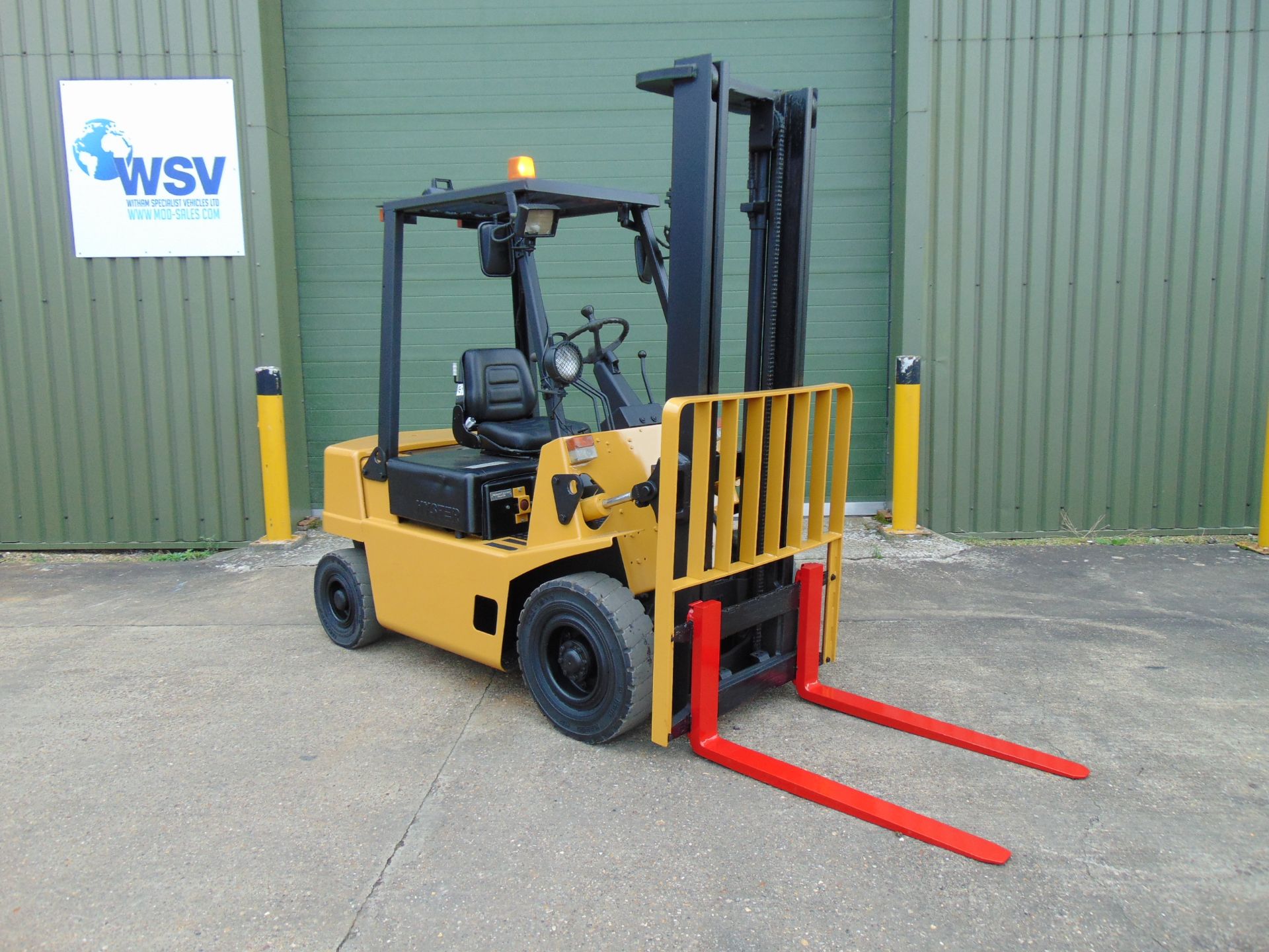 Hyster H2.00XL Counter Balance Diesel Forklift ONLY 4,812 HOURS!