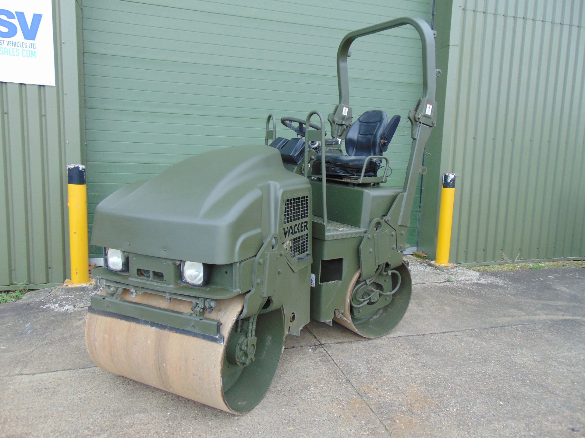 2006 Wacker Neuson RD27-100 Hydrostatic Vibratory Roller ONLY 607 HOURS! - Image 3 of 21