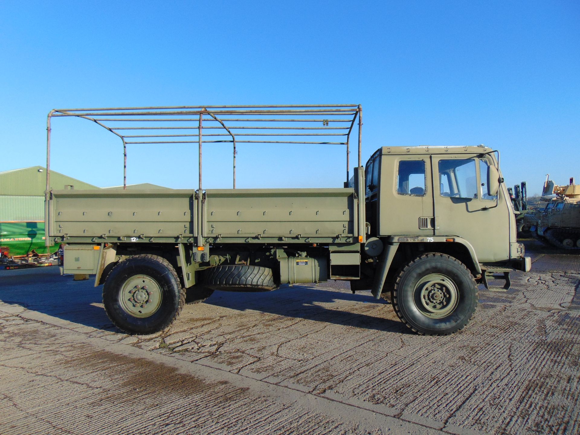 Left Hand Drive Leyland Daf 45/150 4 x 4 fitted with Hydraulic Winch ( operates Front and Rear ) - Image 7 of 26