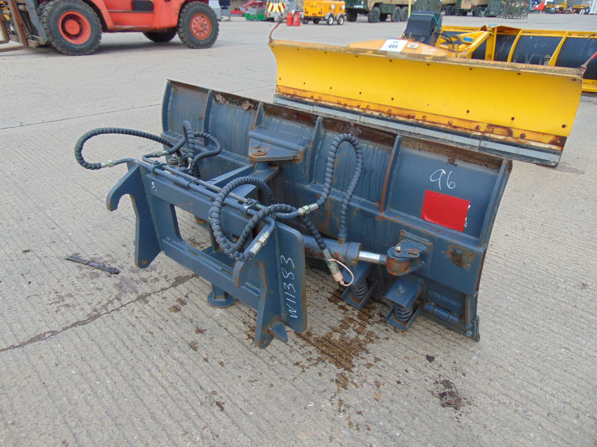 6' Hydraulic Snow Plough Blade for Telehandler, Forklift, Tractor Etc - Image 4 of 8