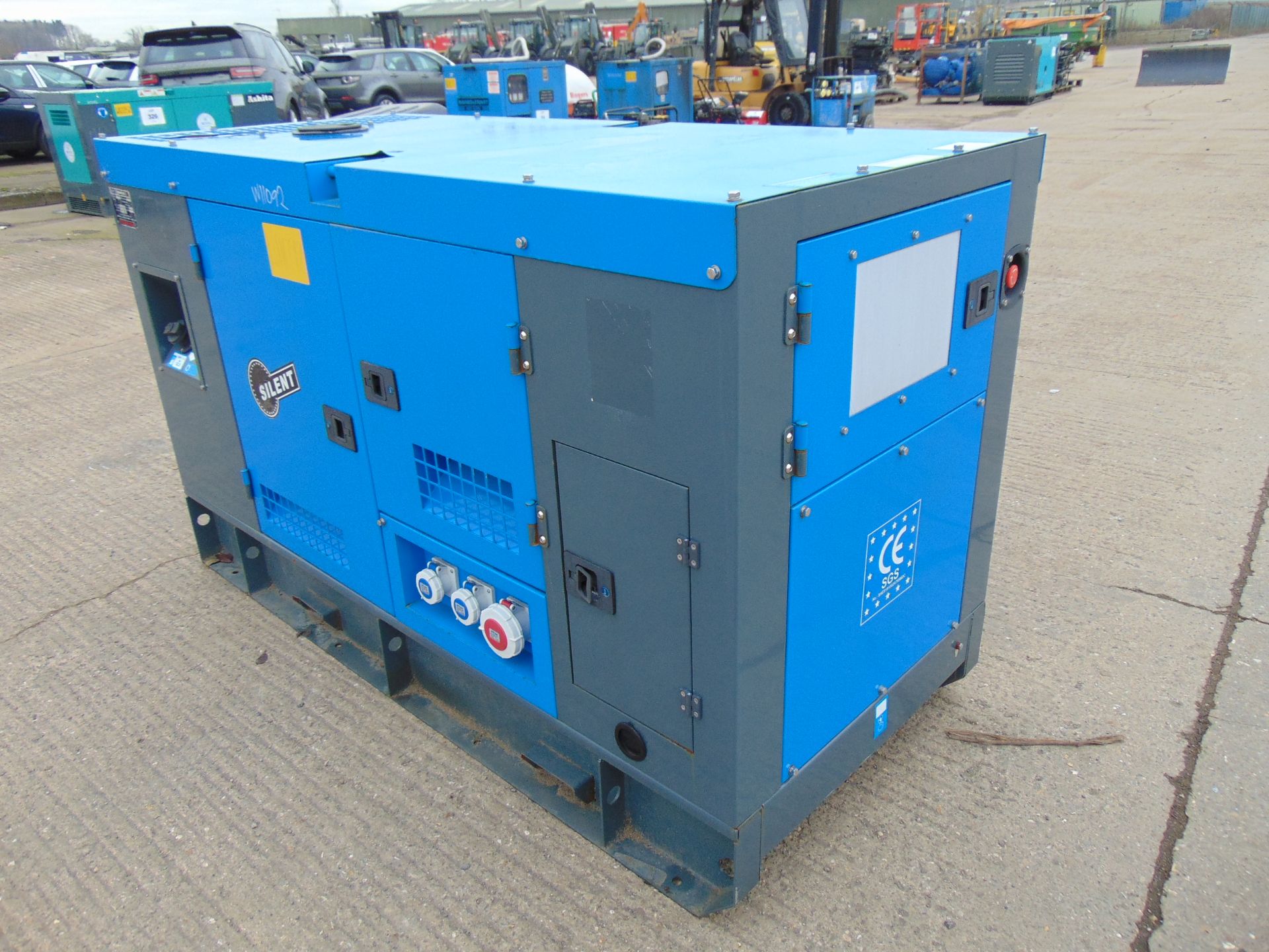 2020 UNISSUED 50 KVA 3 Phase Silent Diesel Generator Set - Image 6 of 19