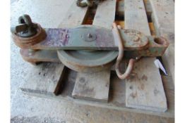 10.5t Single Recovery Pulley Block, as issued on CVR(T) Samson CES