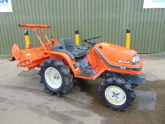 Kubota Aste A-14 4WD Compact Tractor with Rotovator ONLY 736 HOURS!!!