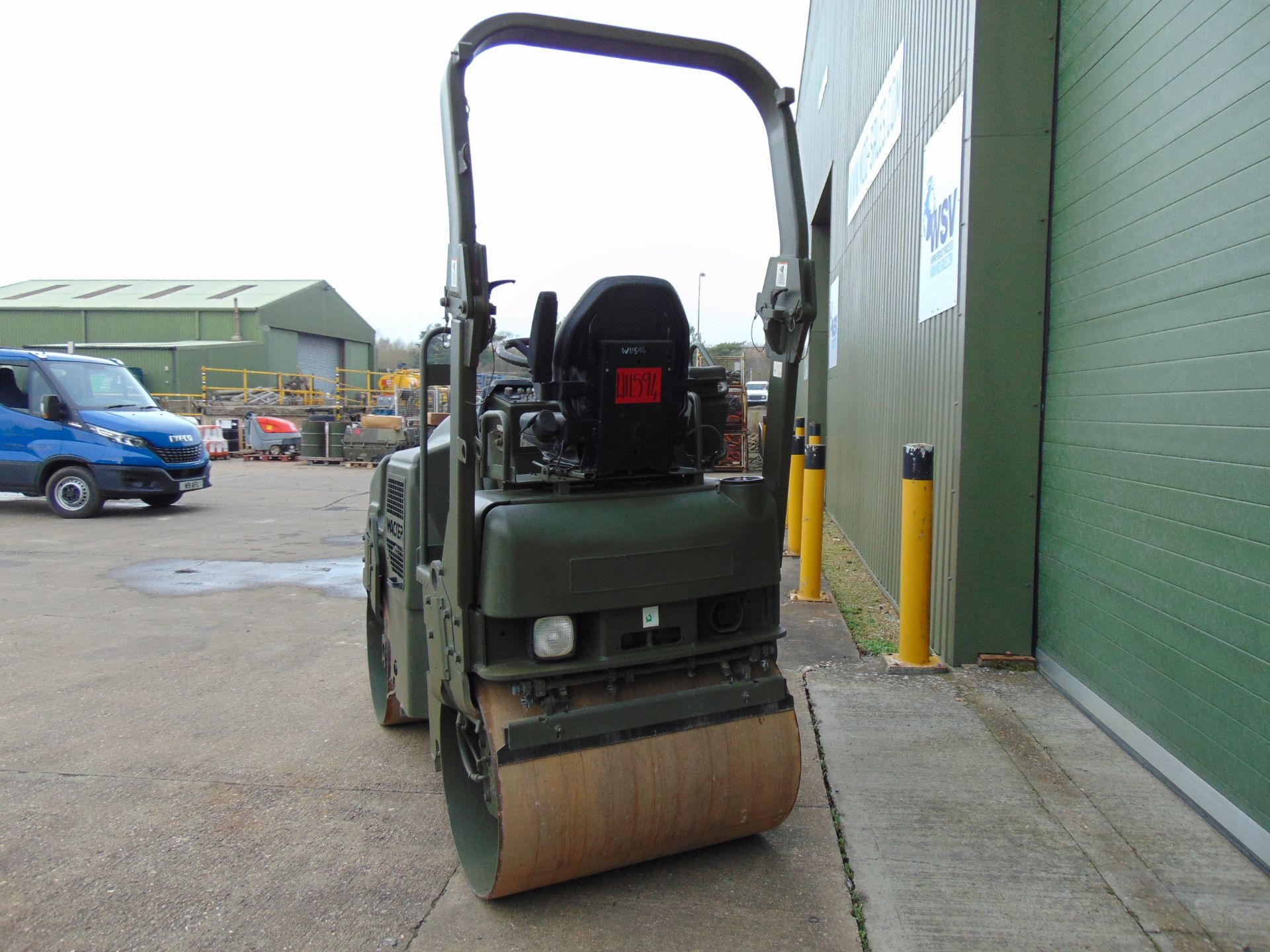 2006 Wacker Neuson RD27-100 Hydrostatic Vibratory Roller ONLY 607 HOURS! - Image 8 of 21