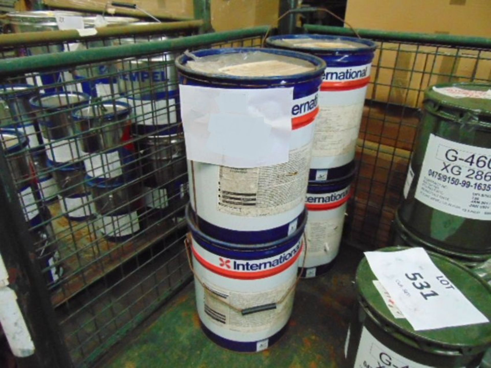 4x 20 litre Drums of International 700 Single Pack Wates based Weathers Resistant Grey Paint