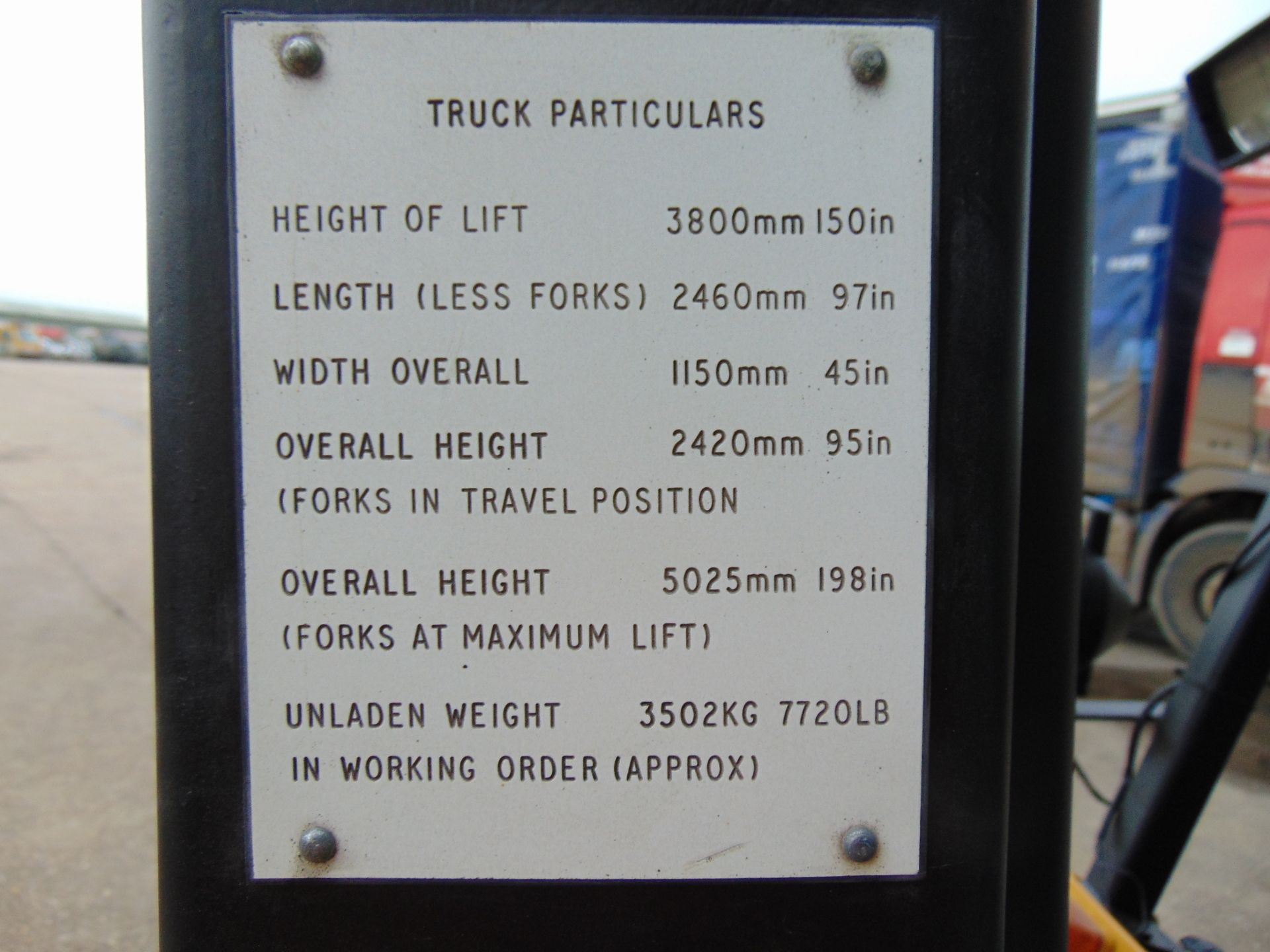 Hyster H2.00XL Counter Balance Diesel Forklift ONLY 4,812 HOURS! - Image 23 of 24