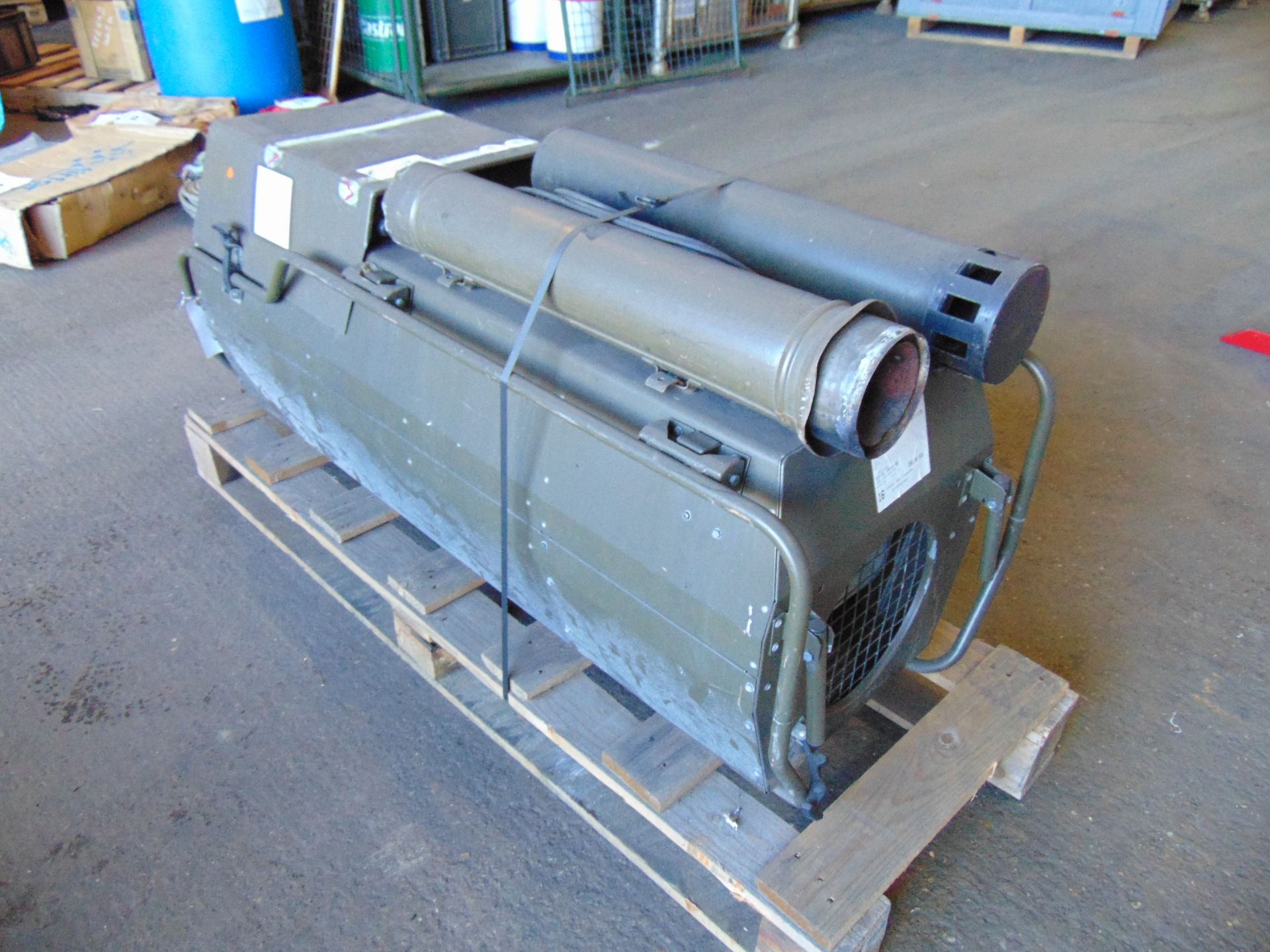 Dantherm VAM-15 Workshop oil/kero/diesel heater c/w fittings as shown - Image 6 of 10