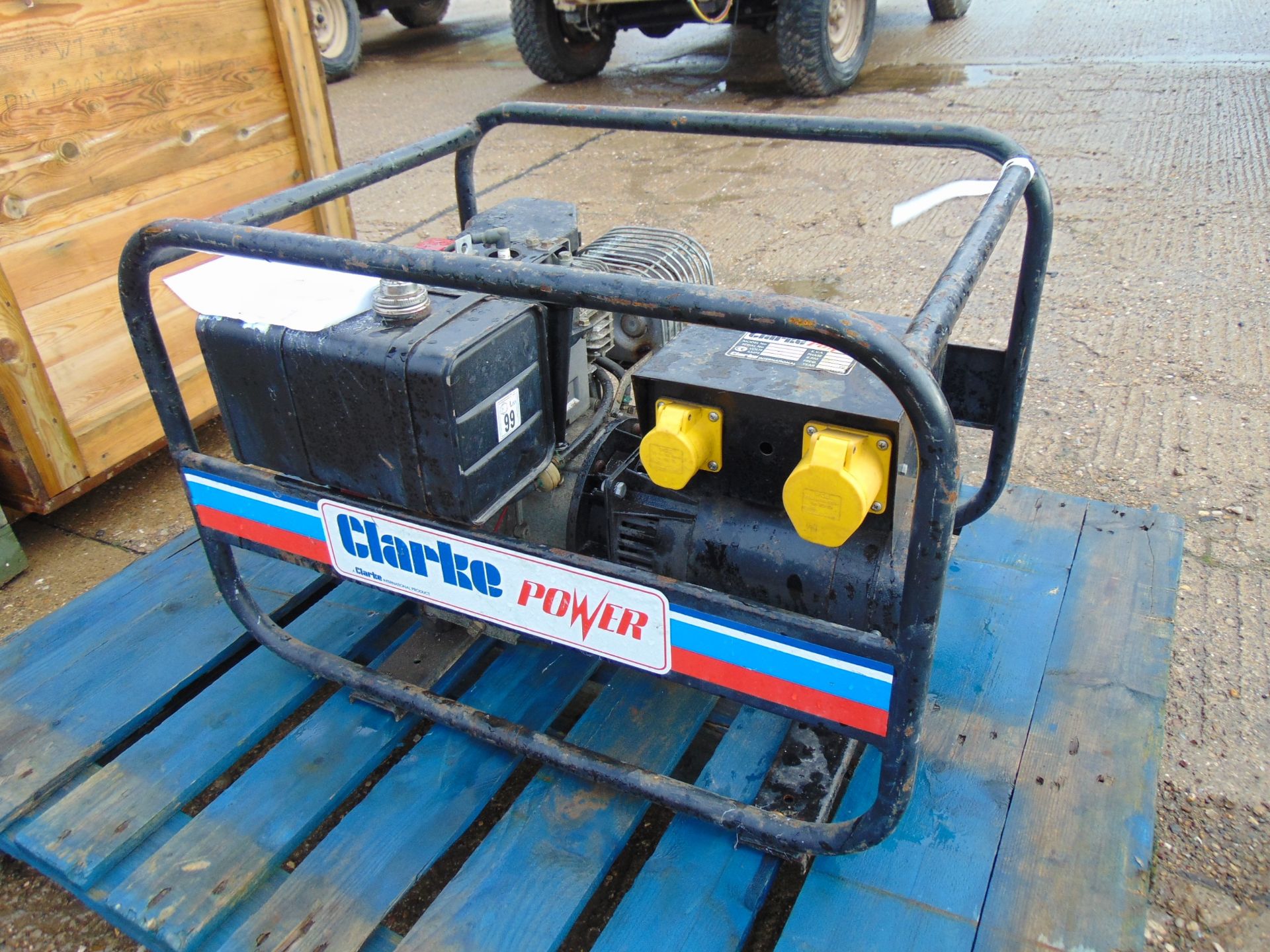 Clarke Power 5 KVA Petrol Generator