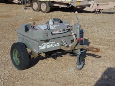 Aircraft Battery Electrical Starter Trolley c/w Batteries and Cables, From RAF