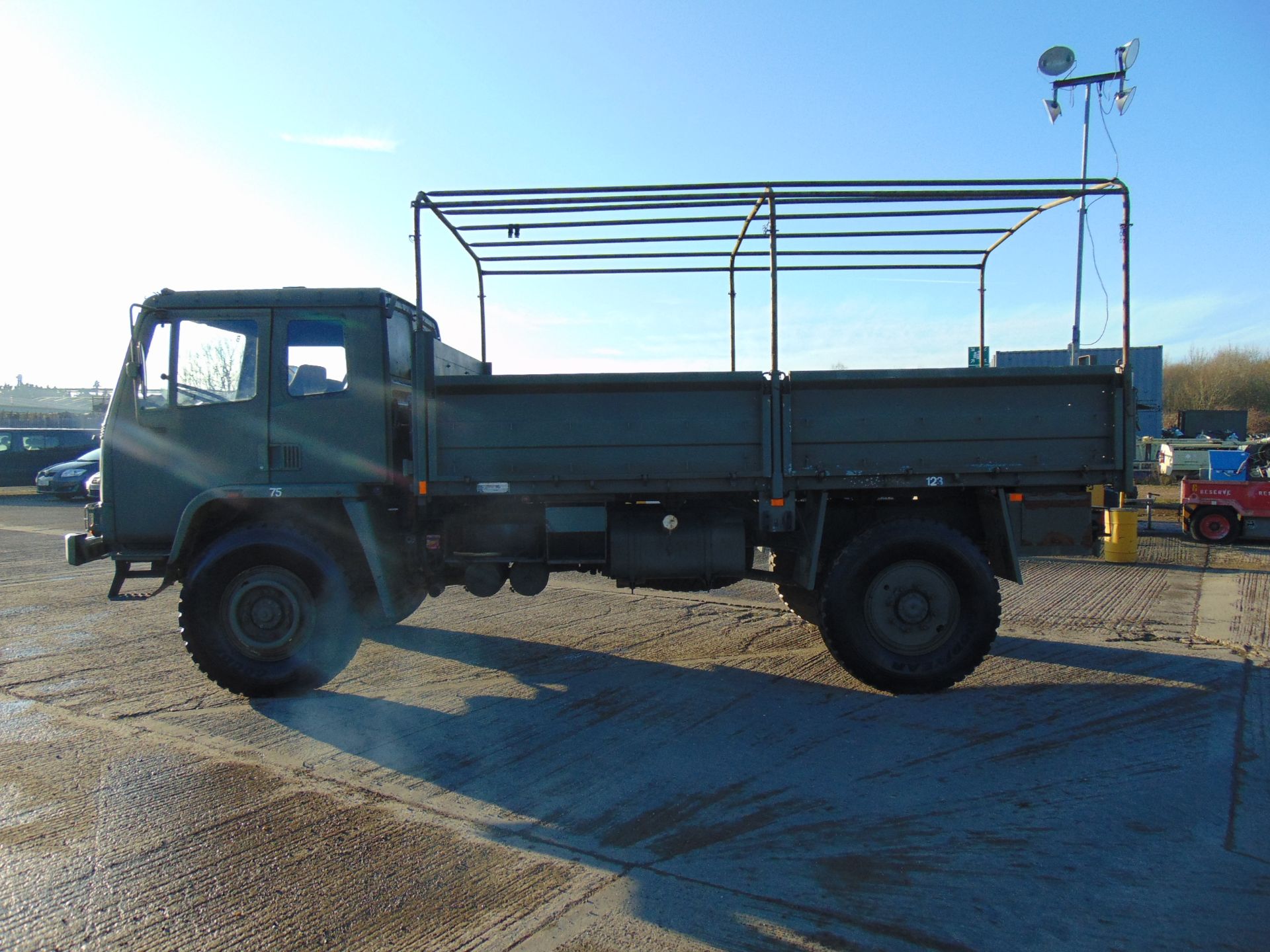 Left Hand Drive Leyland Daf 45/150 4 x 4 fitted with Hydraulic Winch ( operates Front and Rear ) - Image 4 of 26