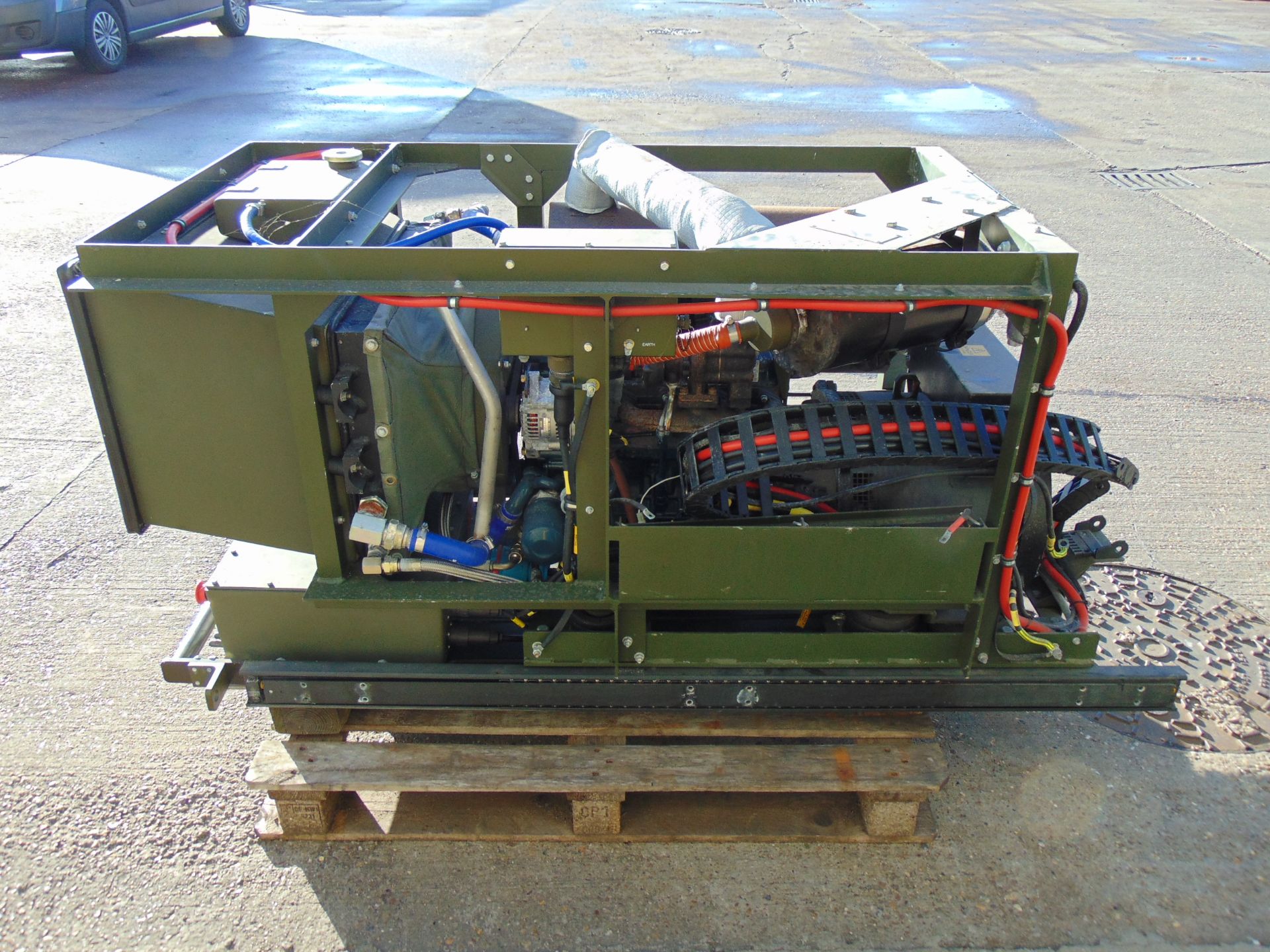 Mecc Alte PE32-1L/2 26 KVA 3 Phase 400V Kubota Diesel Generator ONLY 10 HOURS! - Image 4 of 11