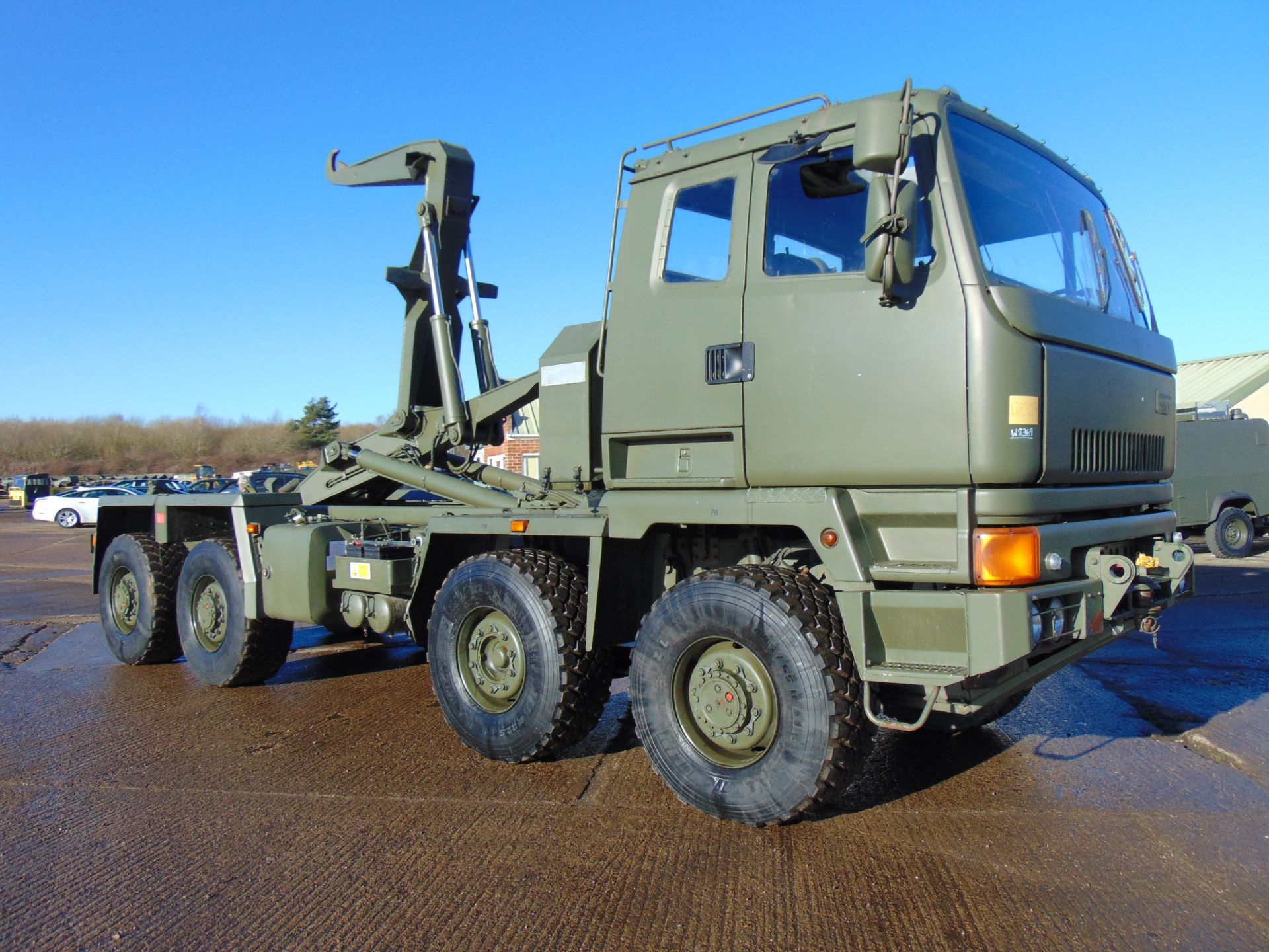 DAF 8x6 DROPS Multilift LHD Hook Loader