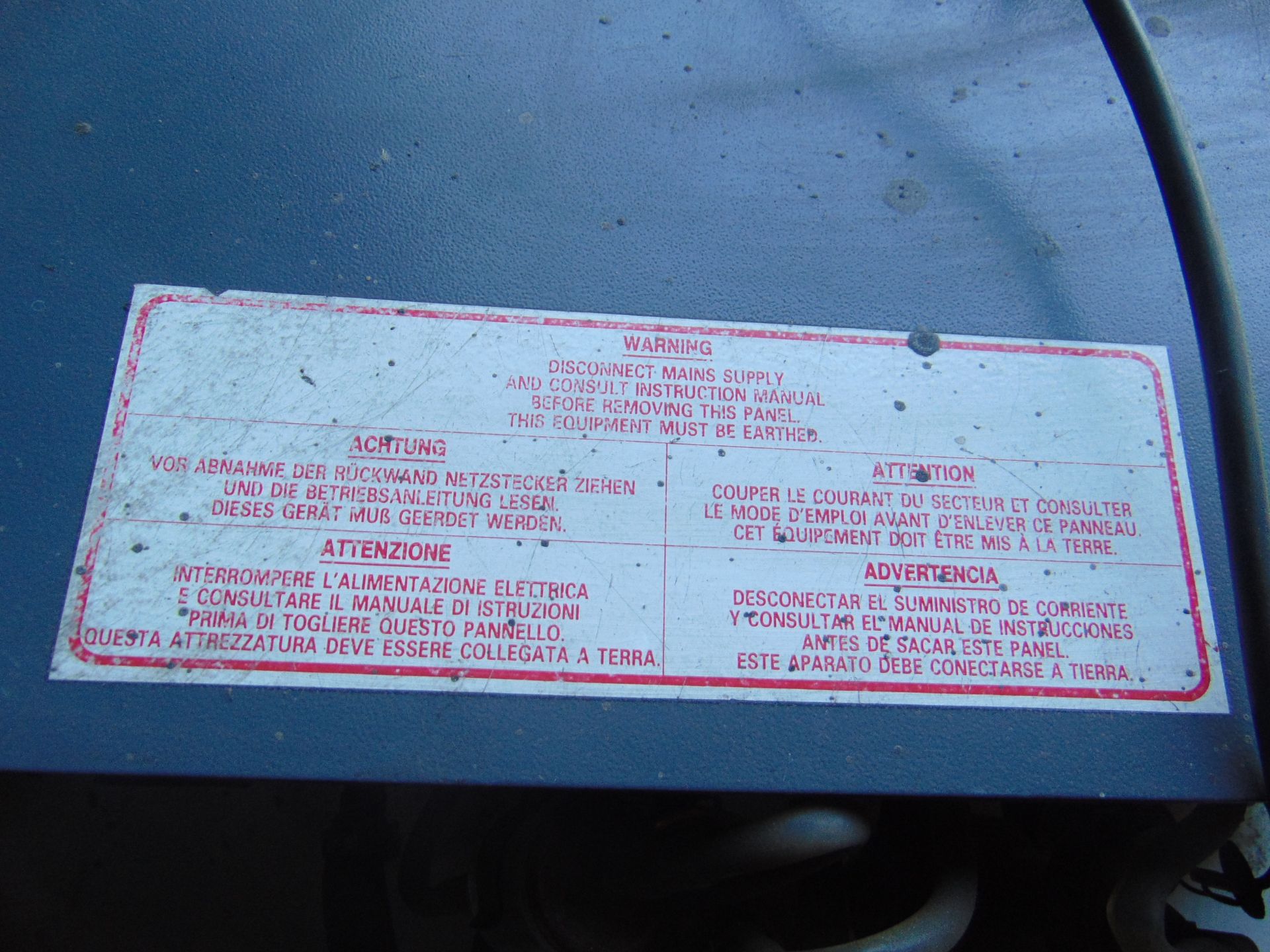 Cryton 285 Gas Anylizer 01ml 110 4 Gas as Shown - Image 5 of 6