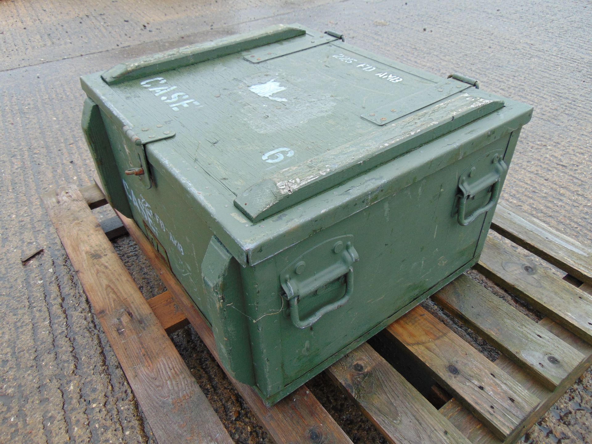 Heavy Duty Wooden Transit Case 70x60x40cm - Image 3 of 6