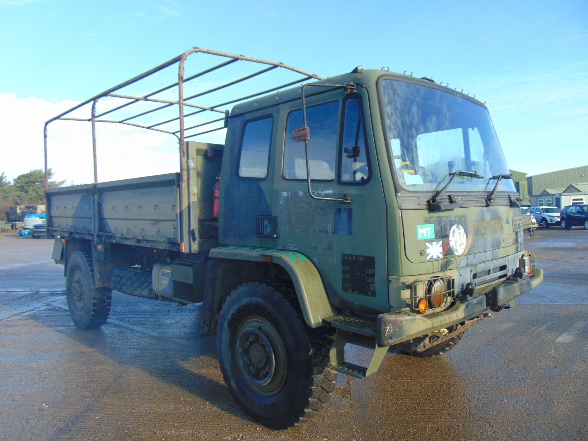 Leyland Daf 45/150 4 x 4 fitted with Hydraulic Winch ( operates Front and Rear )