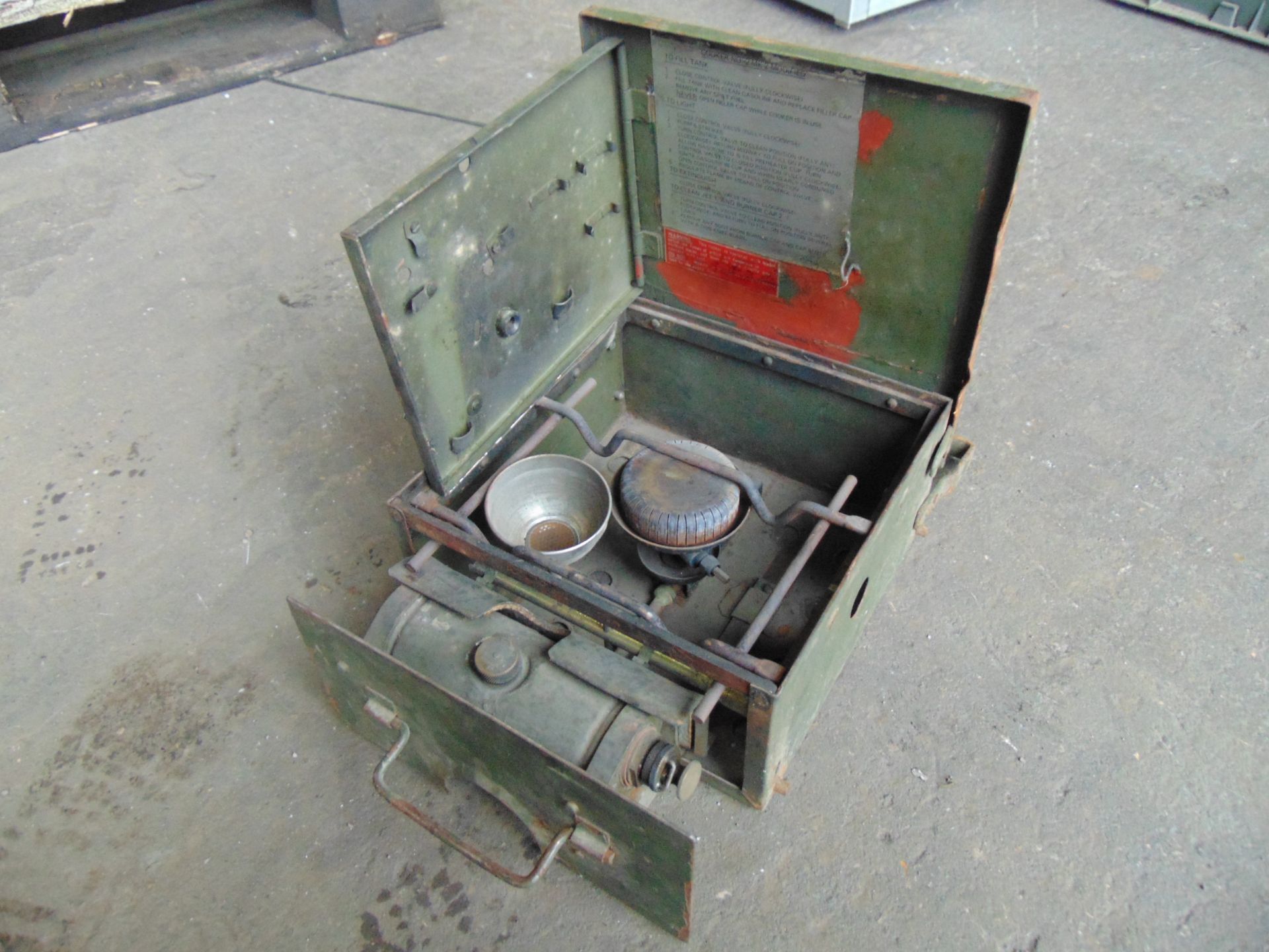 No. 2 Mk. 2 Modified Stove, Petrol Cooker/Camping Stove