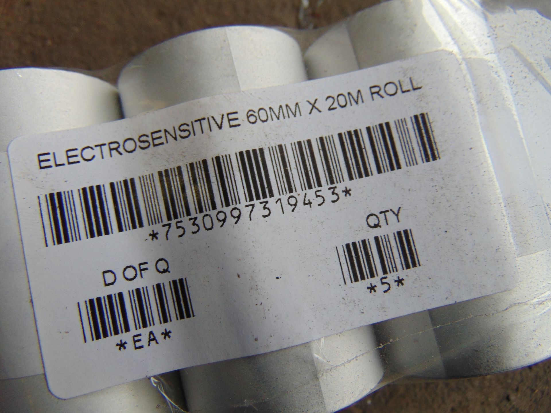 Approx 300 x Unissued 20m x 60mm Electrosensitive Paper Rolls - Image 4 of 4