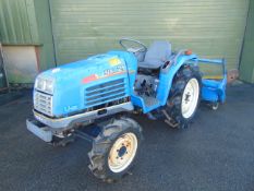 Iseki Sial 21 4WD Compact Tractor with Rotovator ONLY 2,024 HOURS!!!