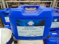 20 litres drum of Fuchs Renoclean Alkaline Cleaner