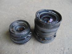 2 x Carl Zeiss Camera Lenses