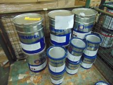 6x 17.5 litre Drums of Hempels 47182 Gray anti corrosive 2 pack Gray paint