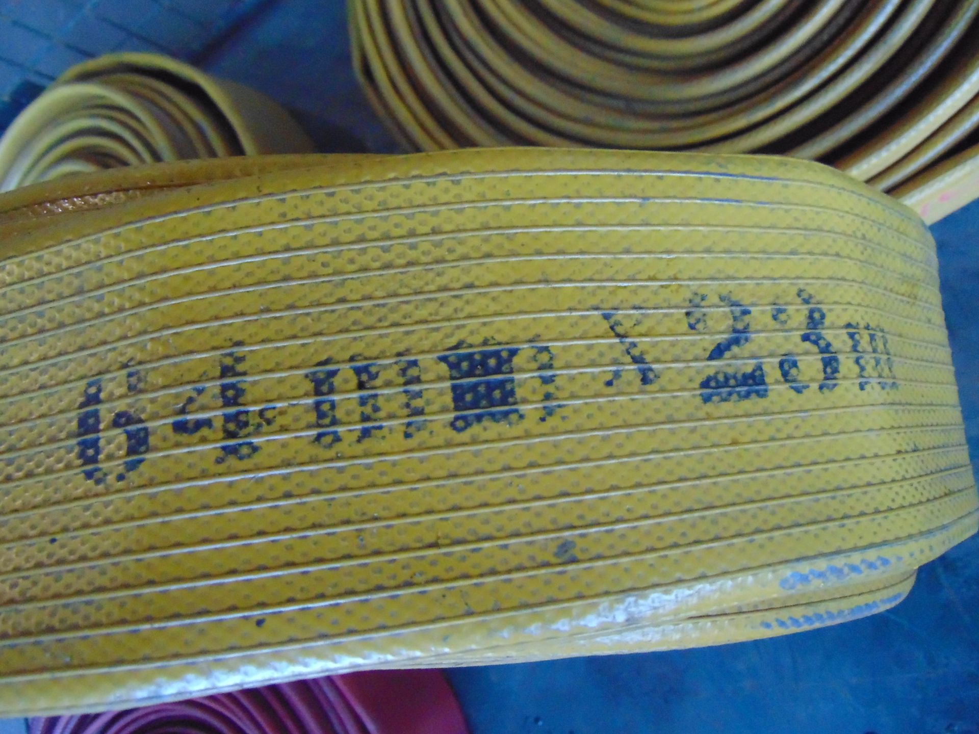 4 x Angus 64mm x 23m Layflat Fire Hoses with Couplings - Image 3 of 3