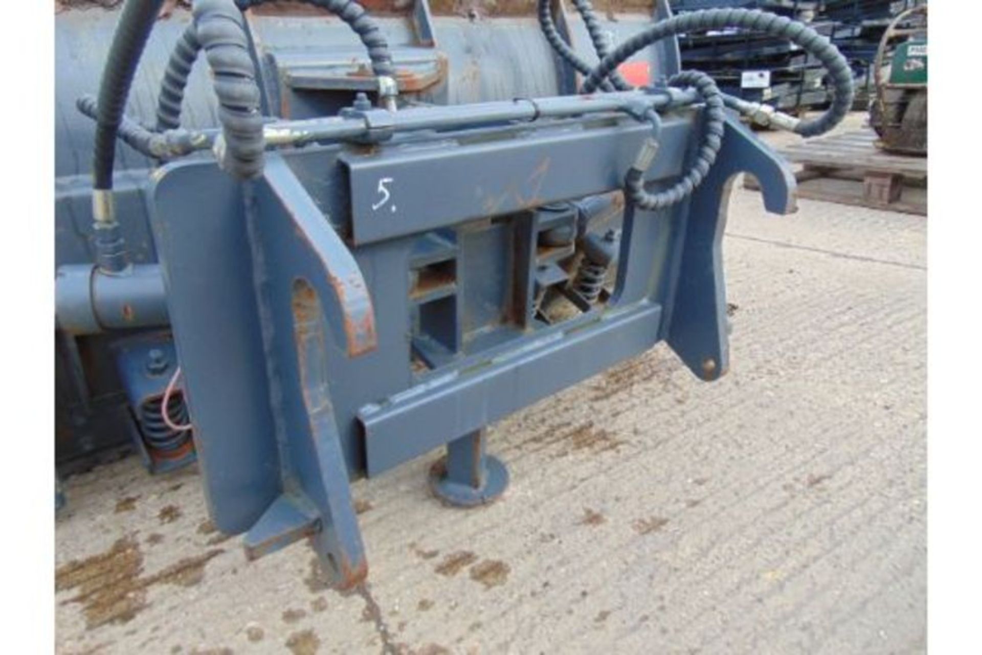 6' Hydraulic Snow Plough Blade for Telehandler, Forklift, Tractor Etc - Bild 8 aus 8