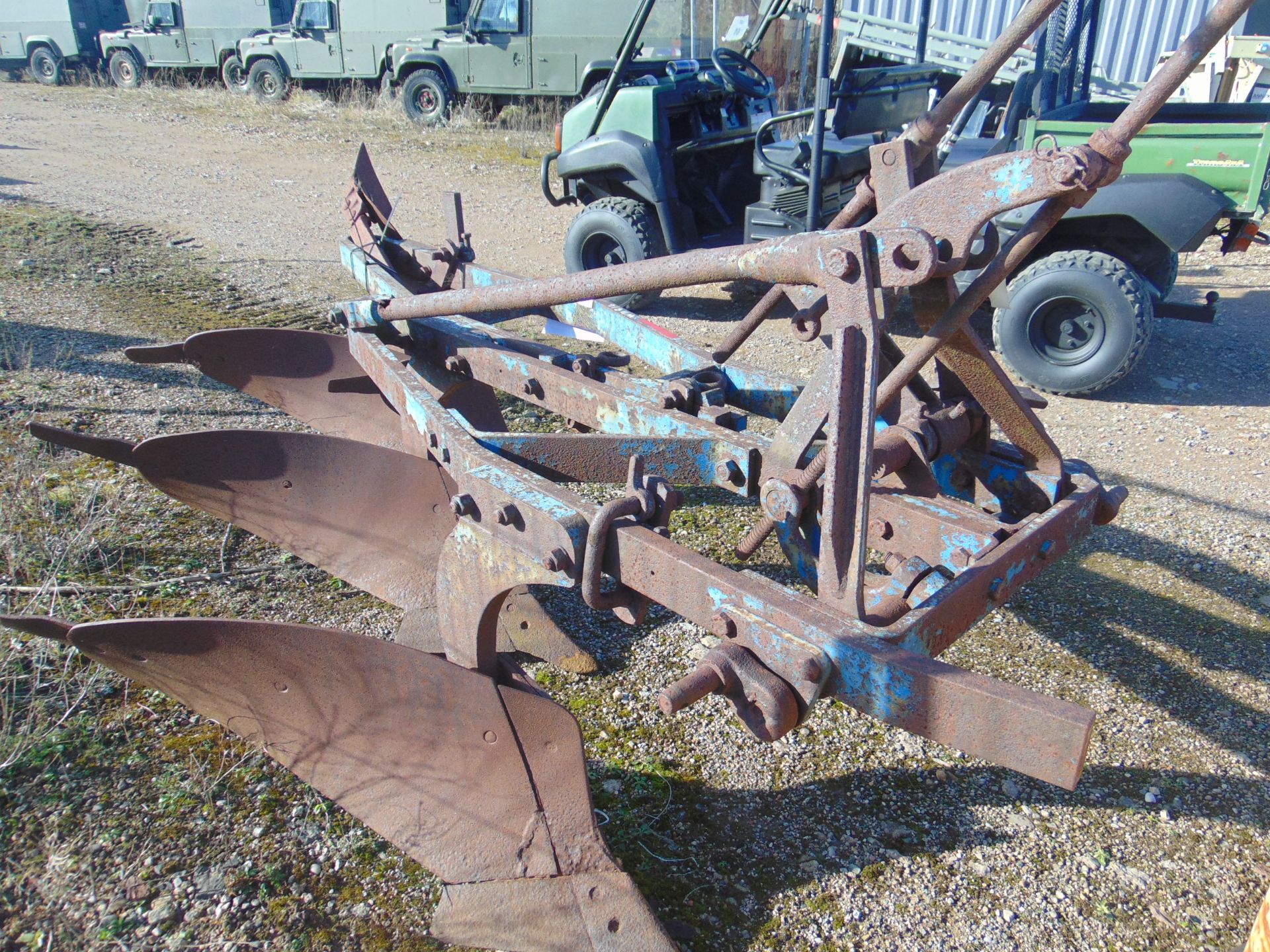 3 Furrough Plough as shown