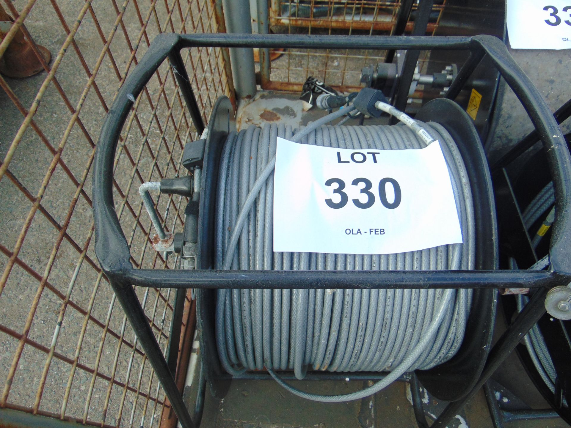 Unissued Cable Reel of Armoured Cable as shown Very Long