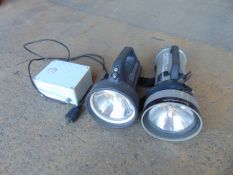 2 x Dragon Searchlights c/w Charger
