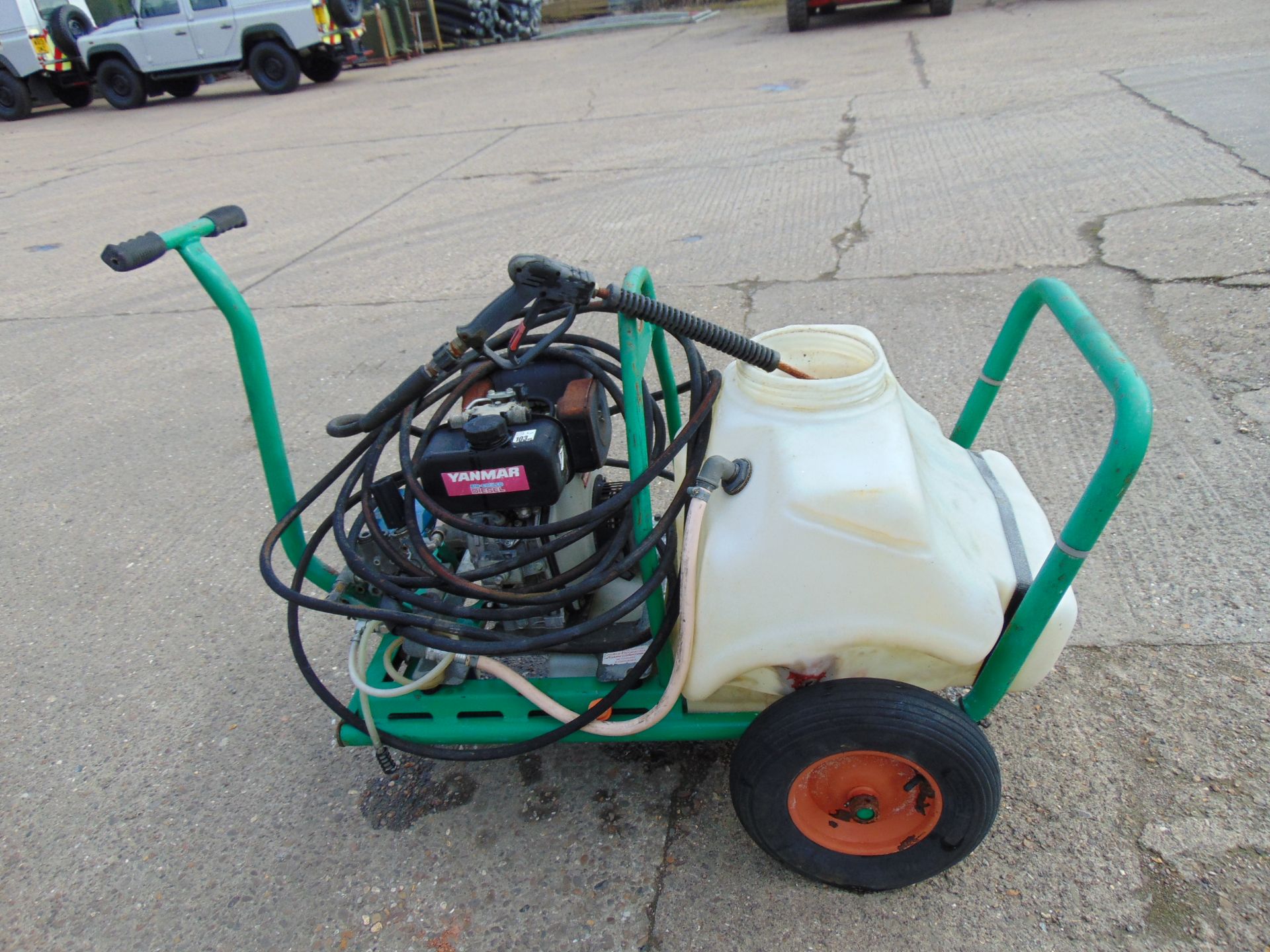 Brendon Pressure Washer Trailer Yanmar Diesel Engine as shown - Image 2 of 9