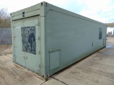 Ex Reserve Demountable 30ft Insulated Container Workshop Cabin