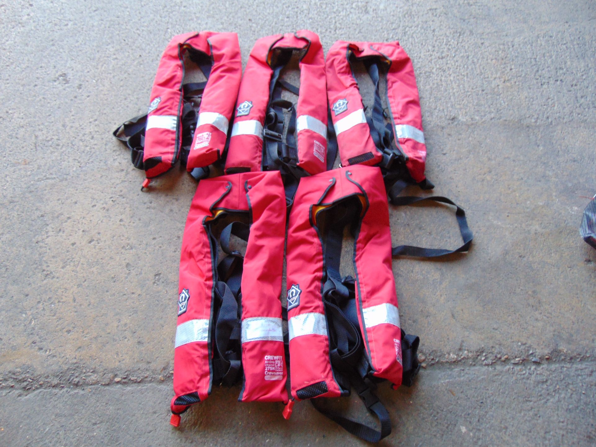 5 x Crewsaver Crewfit 275N Life Jackets