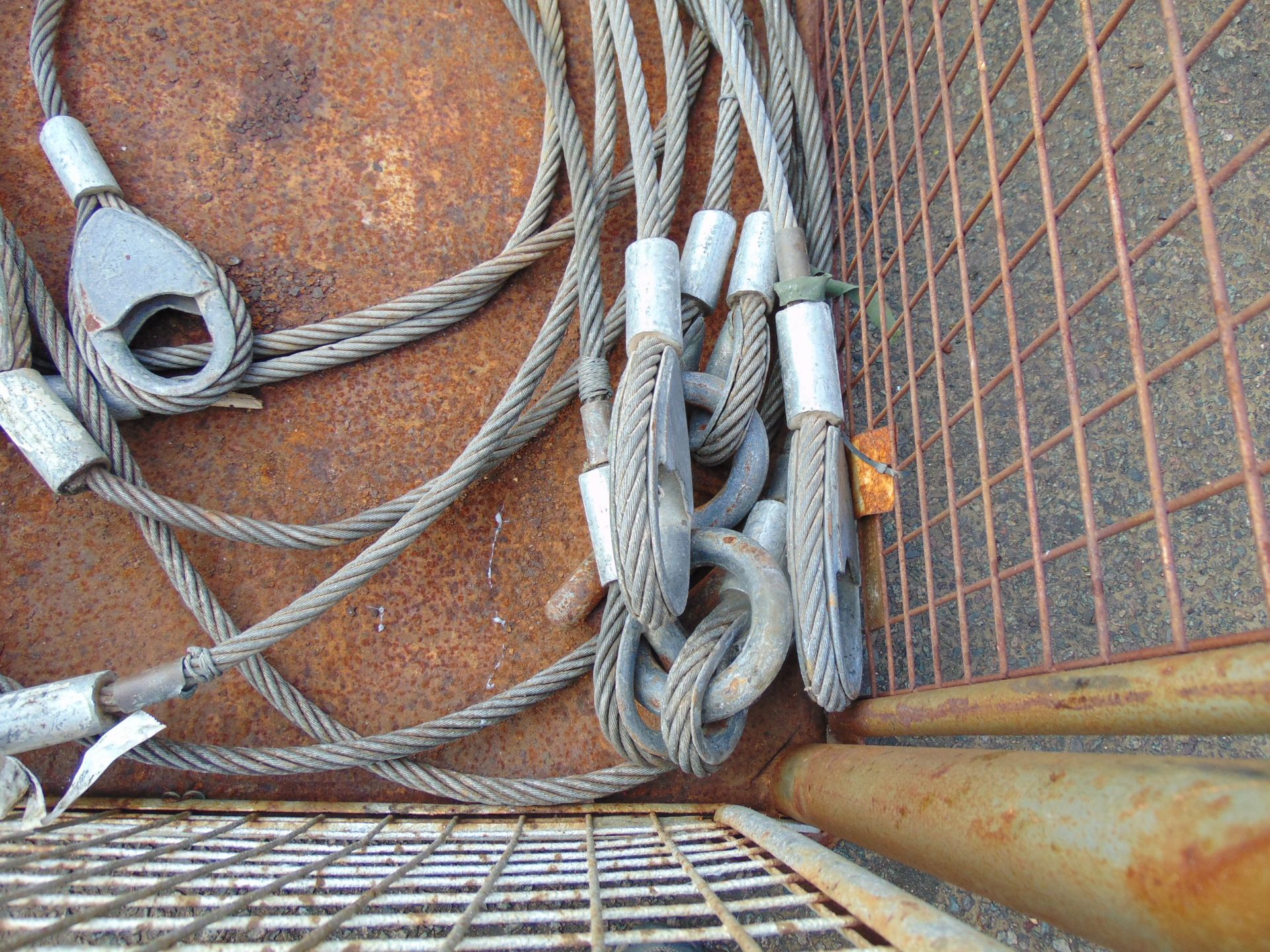 10 x Steel Recovery Ropes as shown - Image 2 of 5