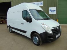 1 Owner 2013 Vauxhall Movano 2.3 CDTi F3500 High Roof Panel Van ONLY 22,573 MILES!